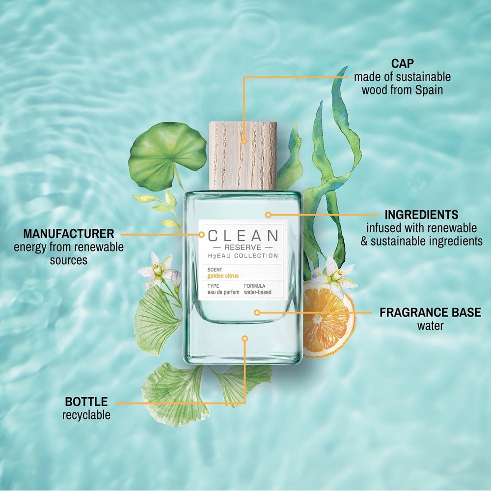 H2EAU Collection Golden Citrus Eau de Parfum